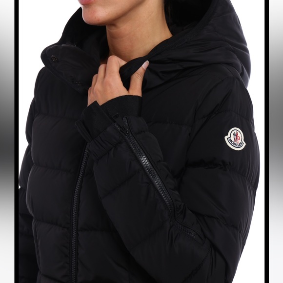 Moncler Hooded puffer black jacket - Picture 7 of 13